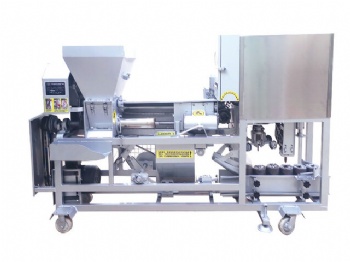 Combine bag filling inoculation stick feeding inserting machine