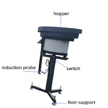 Combine bag filling inoculation stick feeding inserting machine